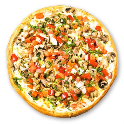Пицца Полло Песто 50 см - фото 5361