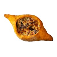 Хачапури-по аджарски с курицей и грибами 374751