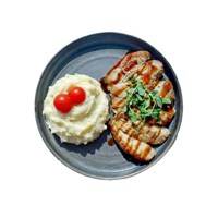 Индейка запеченная с картофельным пюре 378115000001306908